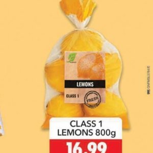Lemons at Shoprite