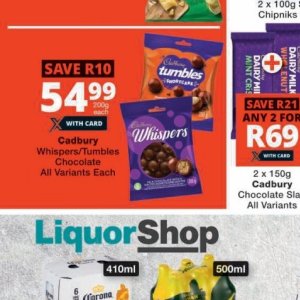 Chocolate at Checkers