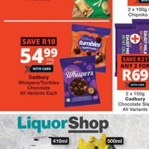 Chocolate at Checkers