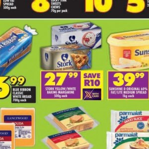 Margarine at Shoprite