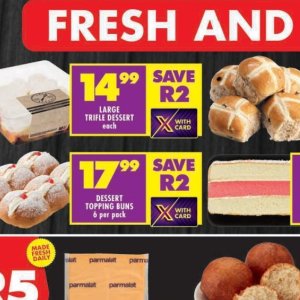 Dessert at Shoprite