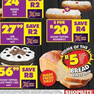 Dessert at Shoprite