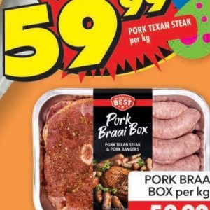 Pork at Shoprite