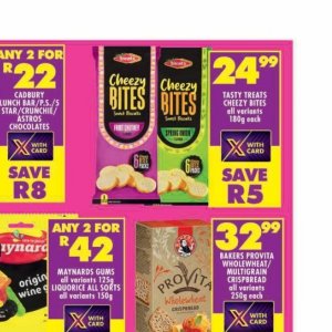 Biscuits at Shoprite