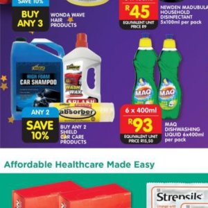 Car shampoo at Shoprite