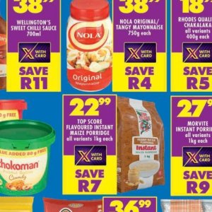Mayonnaise at Shoprite