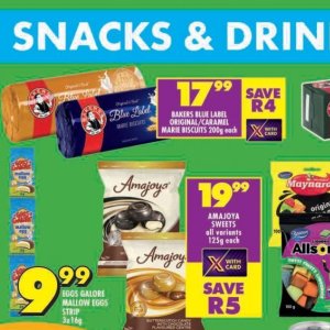 Snacks at Shoprite