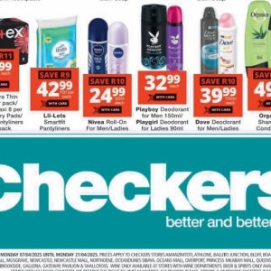   at Checkers