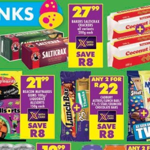 Crackers at Shoprite