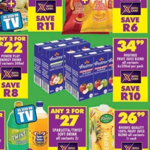 Juice at Shoprite