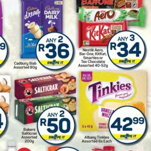 Chocolate at Pick n Pay Hyper