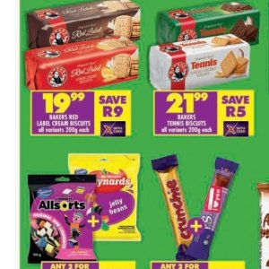 Biscuits at Shoprite