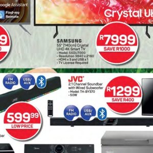 TV set at Pick n Pay Hyper