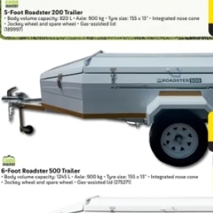 Trailer at Makro