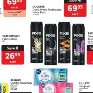 Tampons at Makro