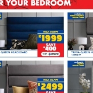 Headboard at Russells