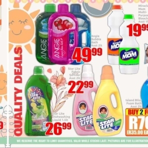 Liquid at Three Star Cash and Carry