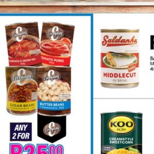 Purees at Take n Pay