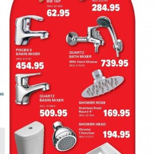 Hand shower at Cashbuild