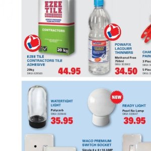 Tile adhesive at Cashbuild