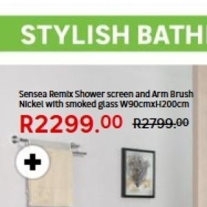 Shower at Leroy Merlin