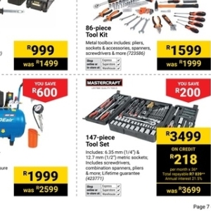 Pliers at Builders Warehouse
