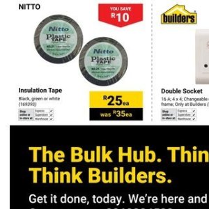 Insulation at Builders Warehouse