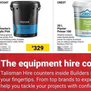 Primer at Builders Warehouse