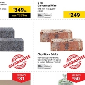 Bricks at Builders Warehouse