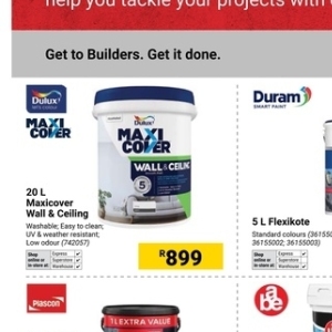   at Builders Warehouse