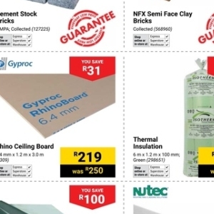 Insulation at Builders Warehouse
