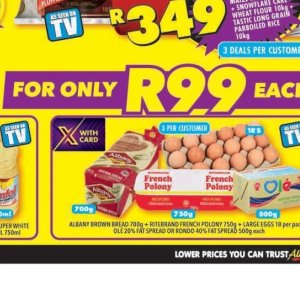 Bread at Shoprite