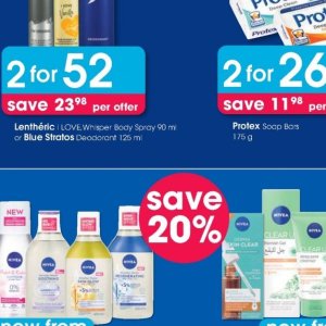 Body spray at Clicks