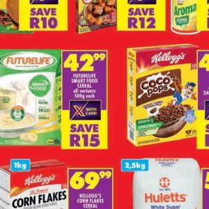 Cereal at Shoprite