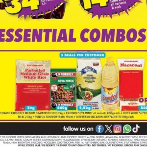 Rice at Shoprite