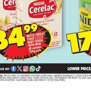 Cereal at Shoprite