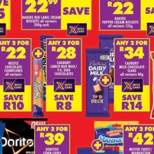 Chocolate at Shoprite