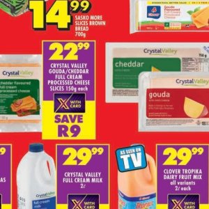 Cheese at Shoprite