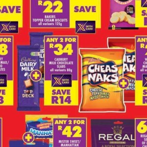Chocolate at Shoprite