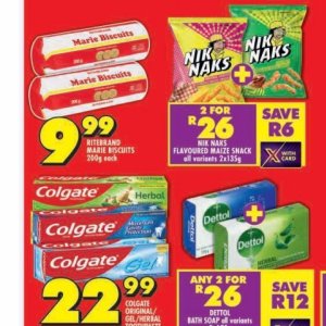 Biscuits at Shoprite