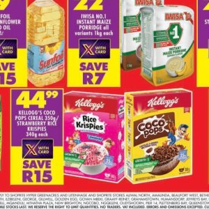 Kellogg's at Shoprite