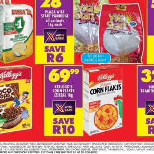 Kellogg's at Shoprite
