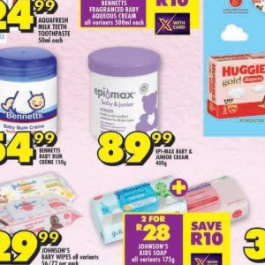 Cream at Shoprite
