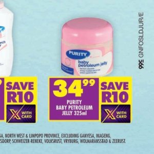Petroleum jelly at Shoprite