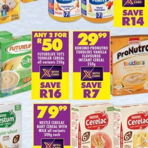 Cereal at Shoprite