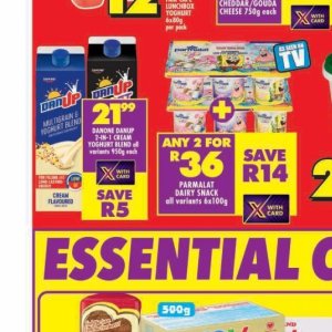 Cream at Shoprite