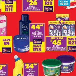 Cream at Shoprite