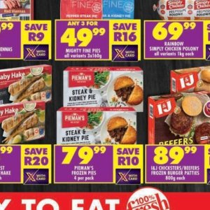 Pie at Shoprite