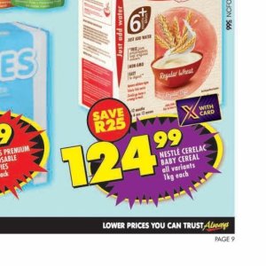 Cereal at Shoprite
