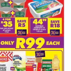 Cream at Shoprite